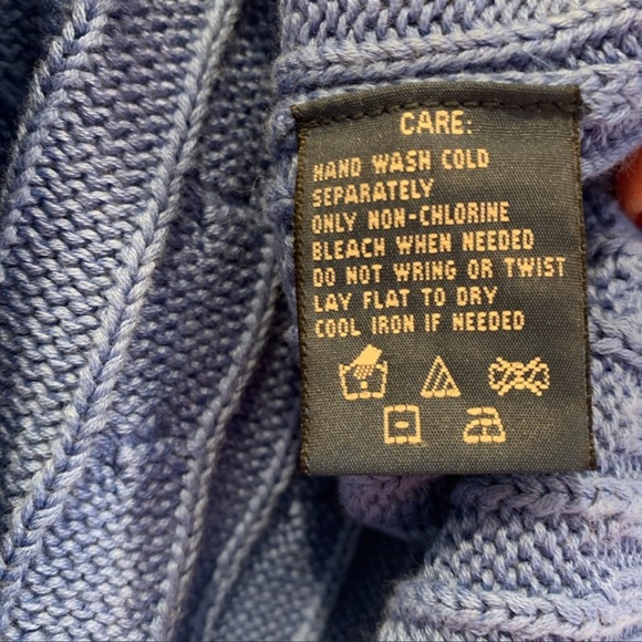 Ralph Lauren sport blue turtleneck sweater excellent condition M - Picture 4 of 8